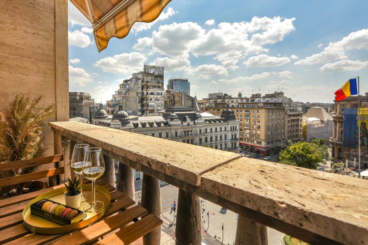 Chic Accommodation With Breathtaking Views Over Calea Victoriei - Your Central Heaven Boekarest Buitenkant foto